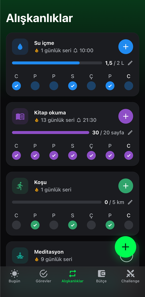 Alışkanlıklar